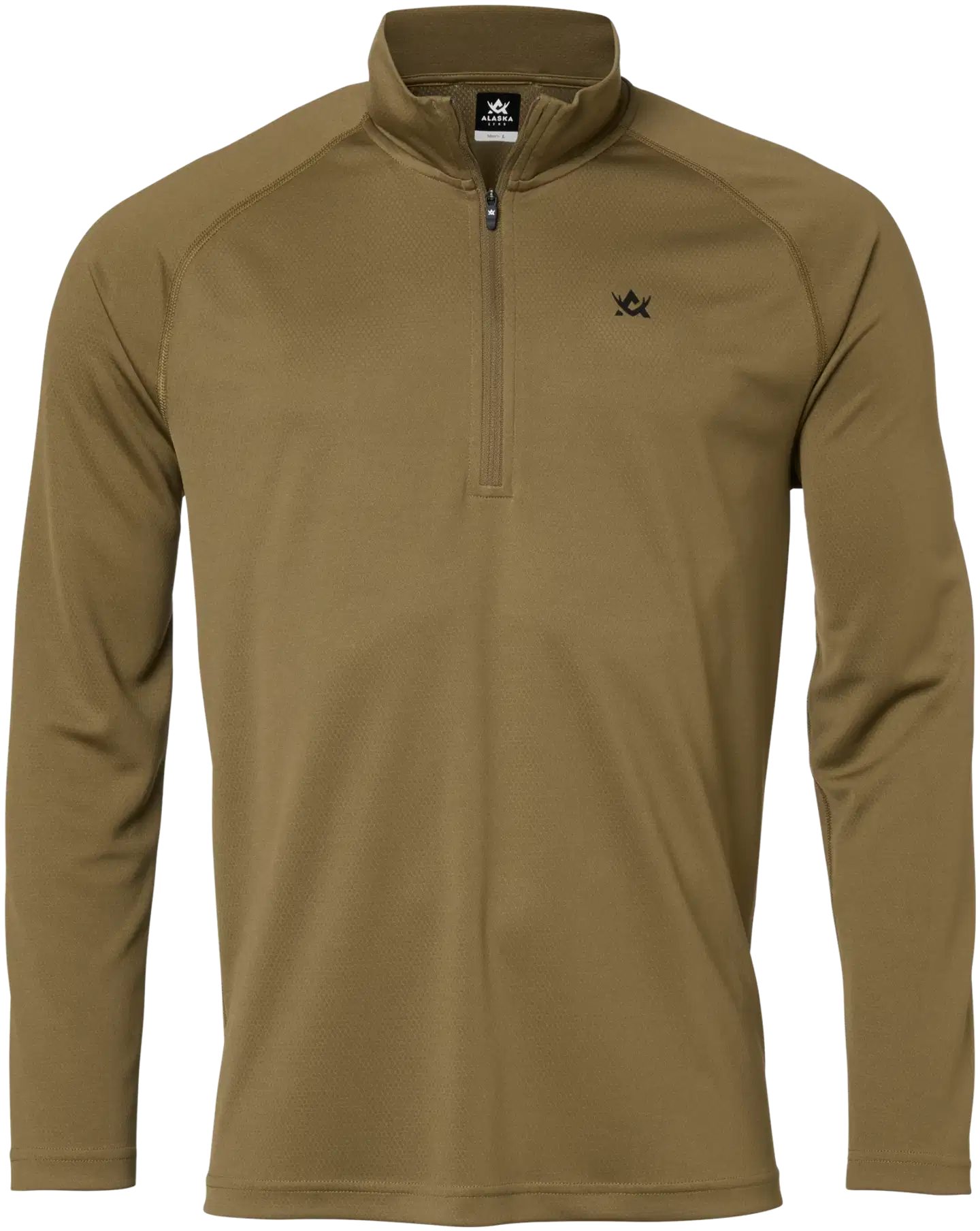 Alaska cooldry miesten half-zip paita, gravel - Gravel - 1