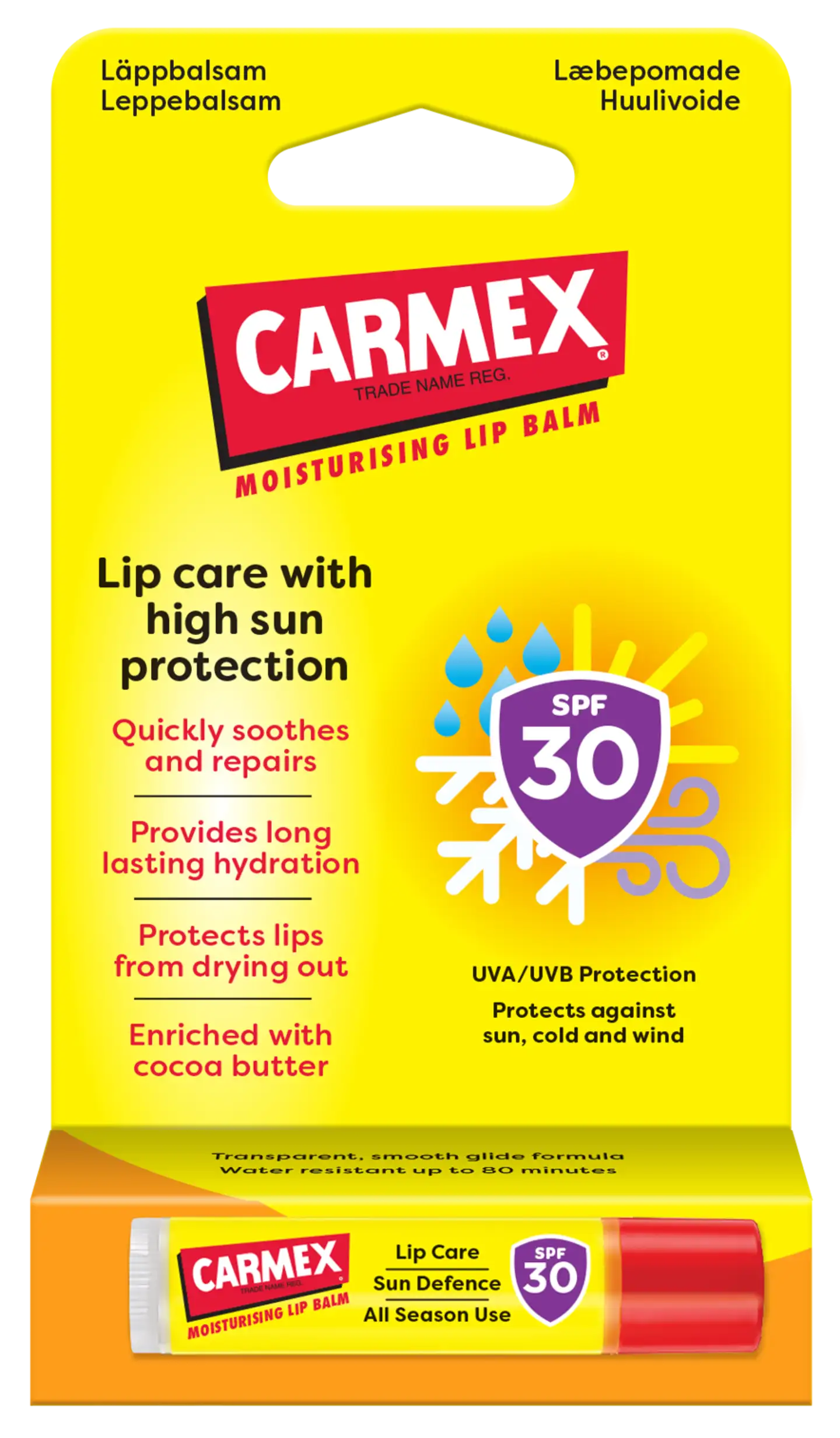 Carmex Huulivoide puikko SPF 30 4,25g