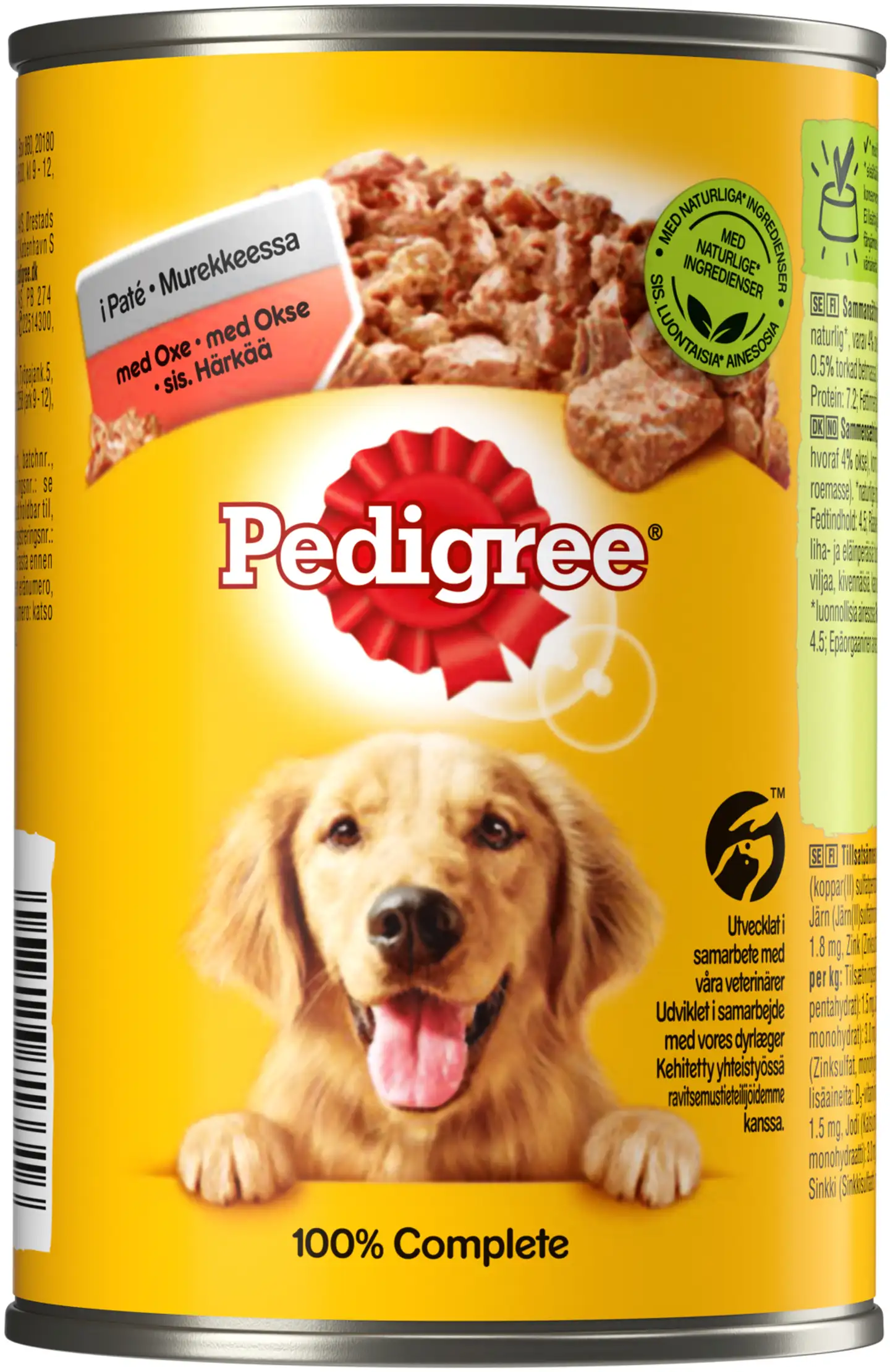 Pedigree tölkki sis. Härkää murekkeessa (400 g)