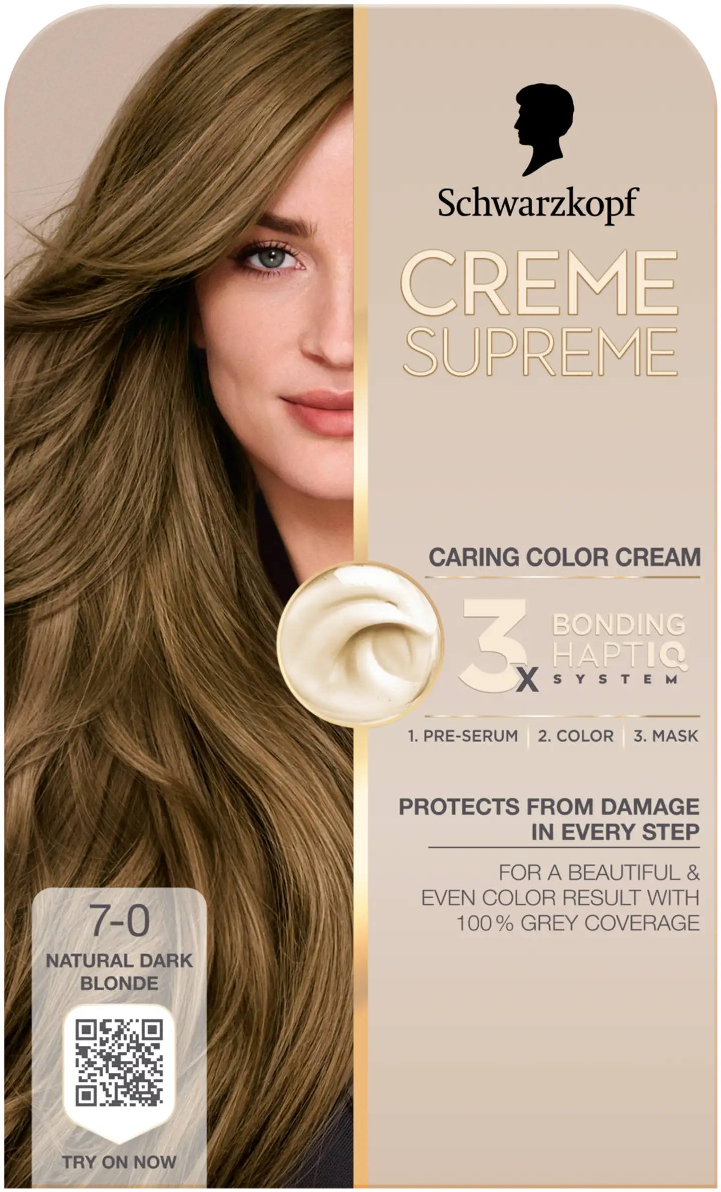 Creme Supreme 7-0 Luonnollinen Tummanvaalea