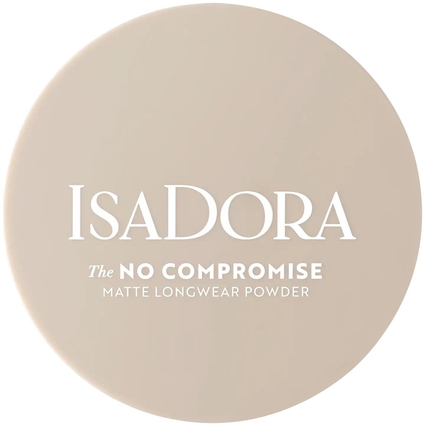 Isadora The No Compromise Matte Longwear Powder puuteri 61 Cool Ivory 7 g - 60 Neutral Porcelain - 2