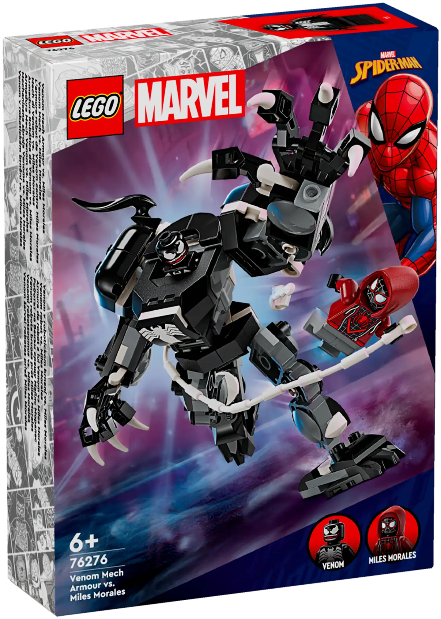 LEGO Super Heroes Marvel 76276Venom-robottiasu vastaan Miles Morales - 2