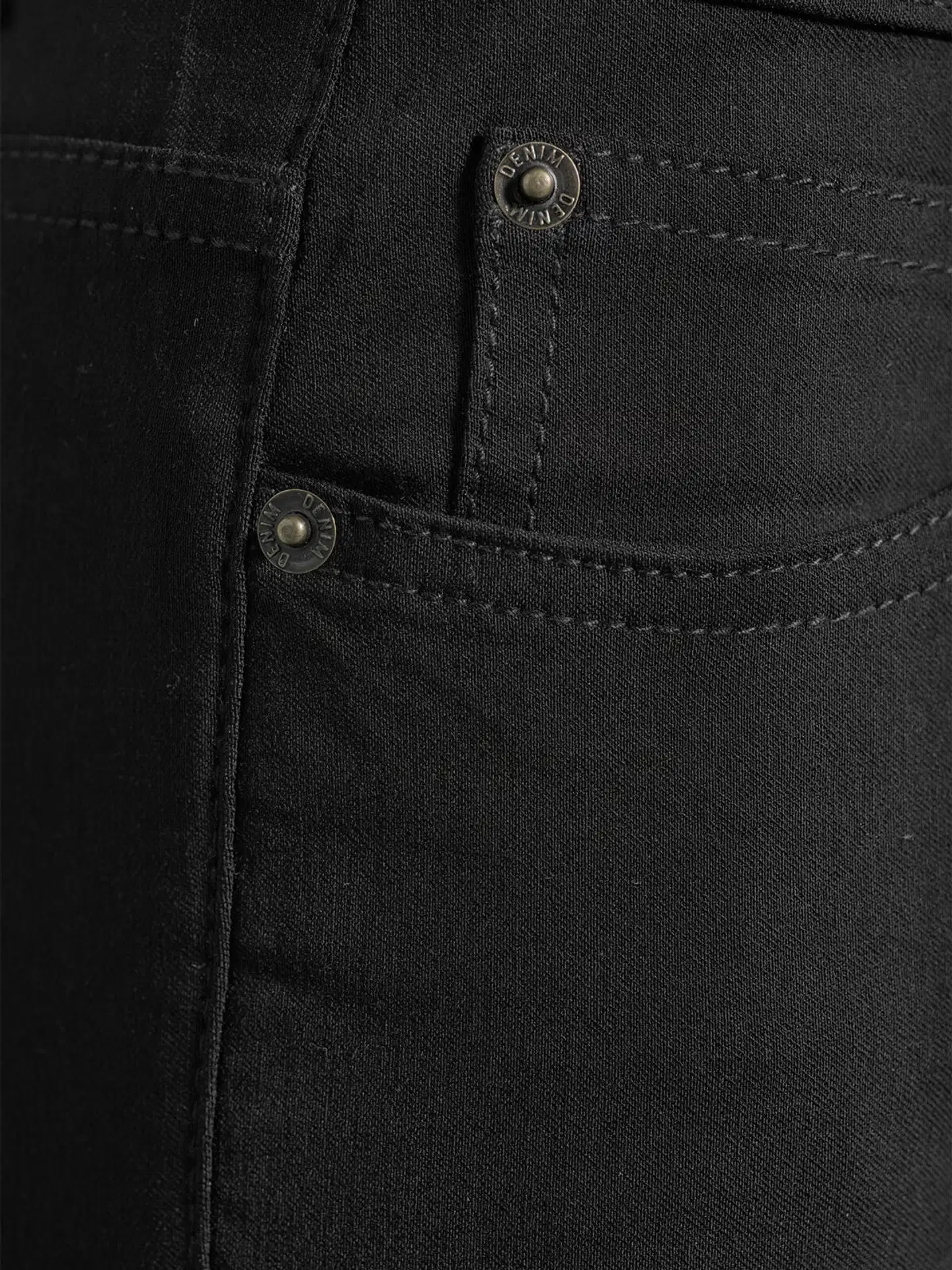 House naisten viisitaskuhousut 222H042401 - Jet Black - 5
