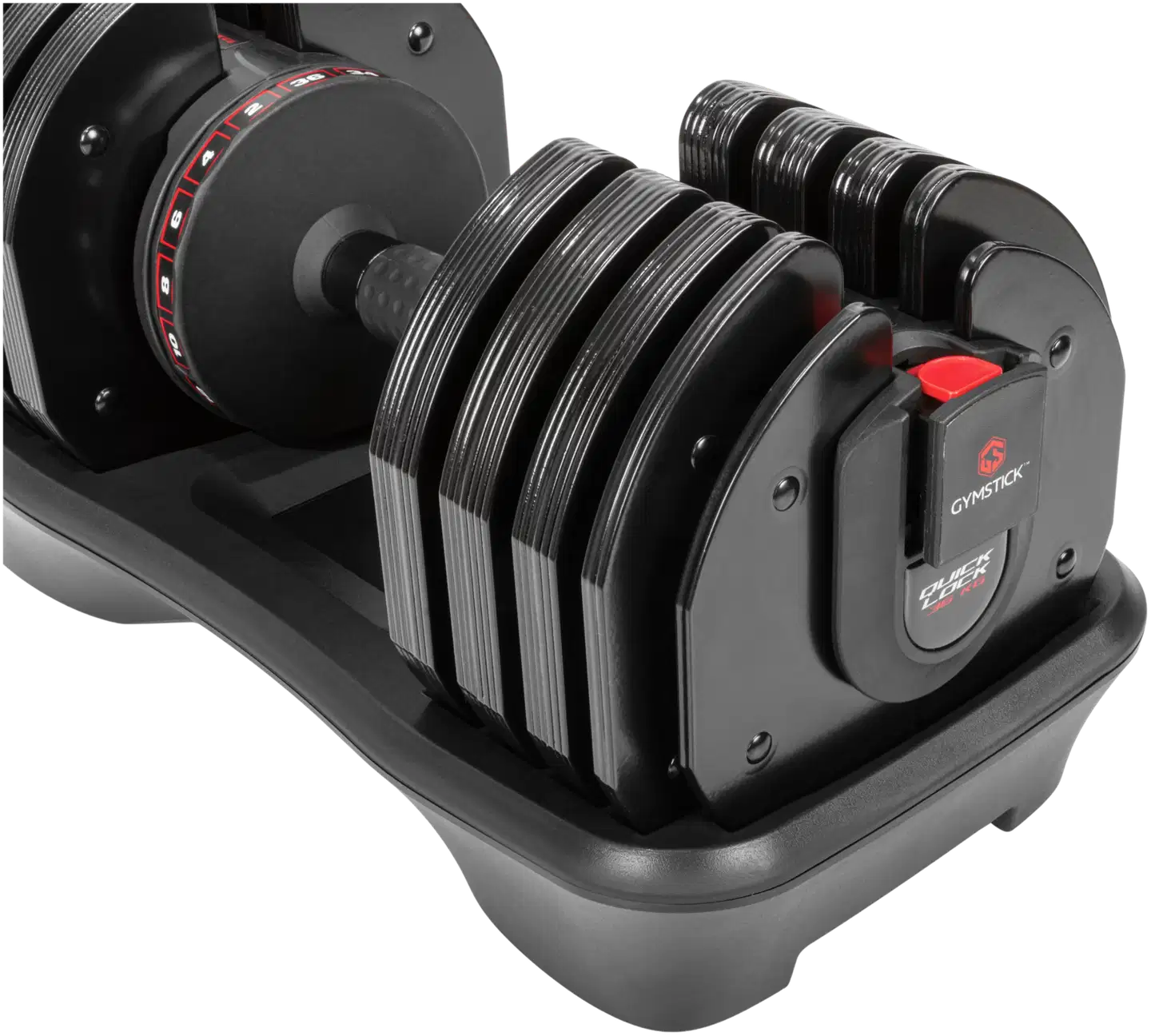 Gymstick Quick-Lock säädettävä käsipaino 36 kg - 6
