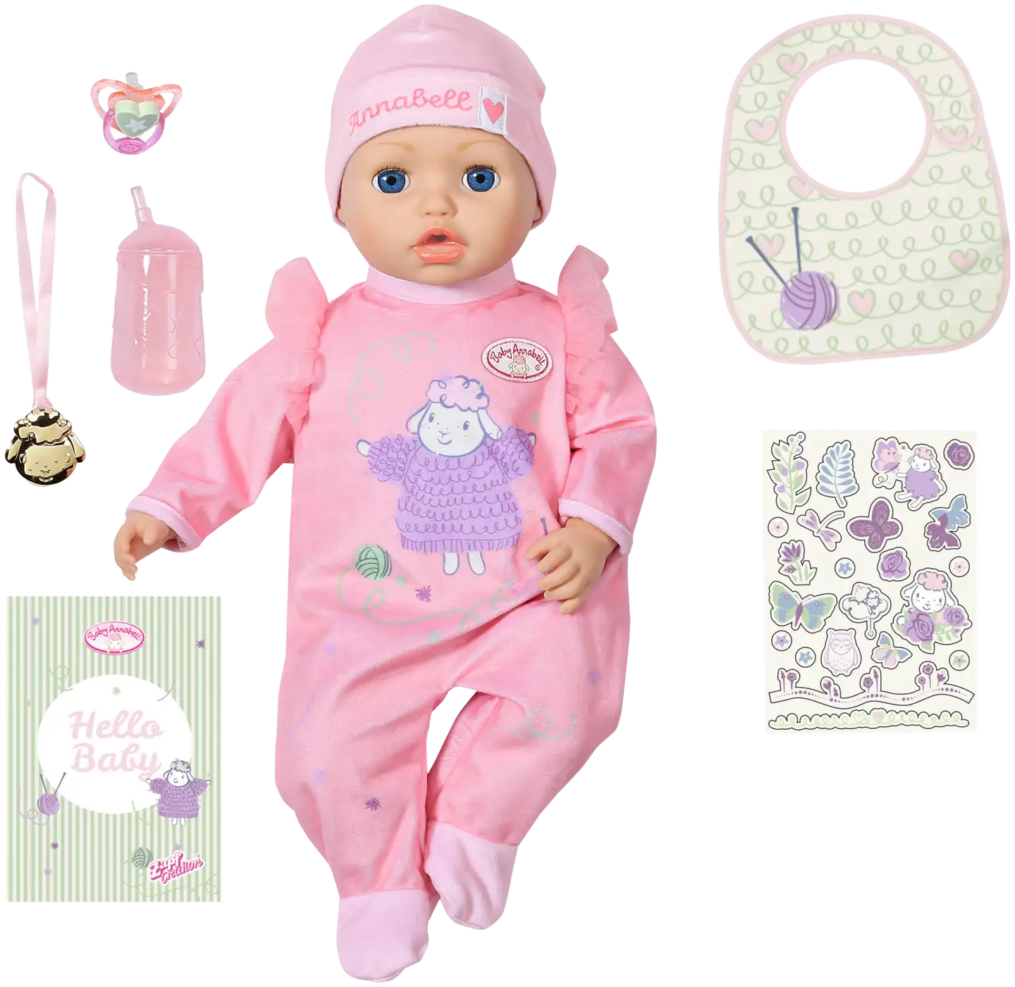 Baby Annabell Active nukke 43cm - 1