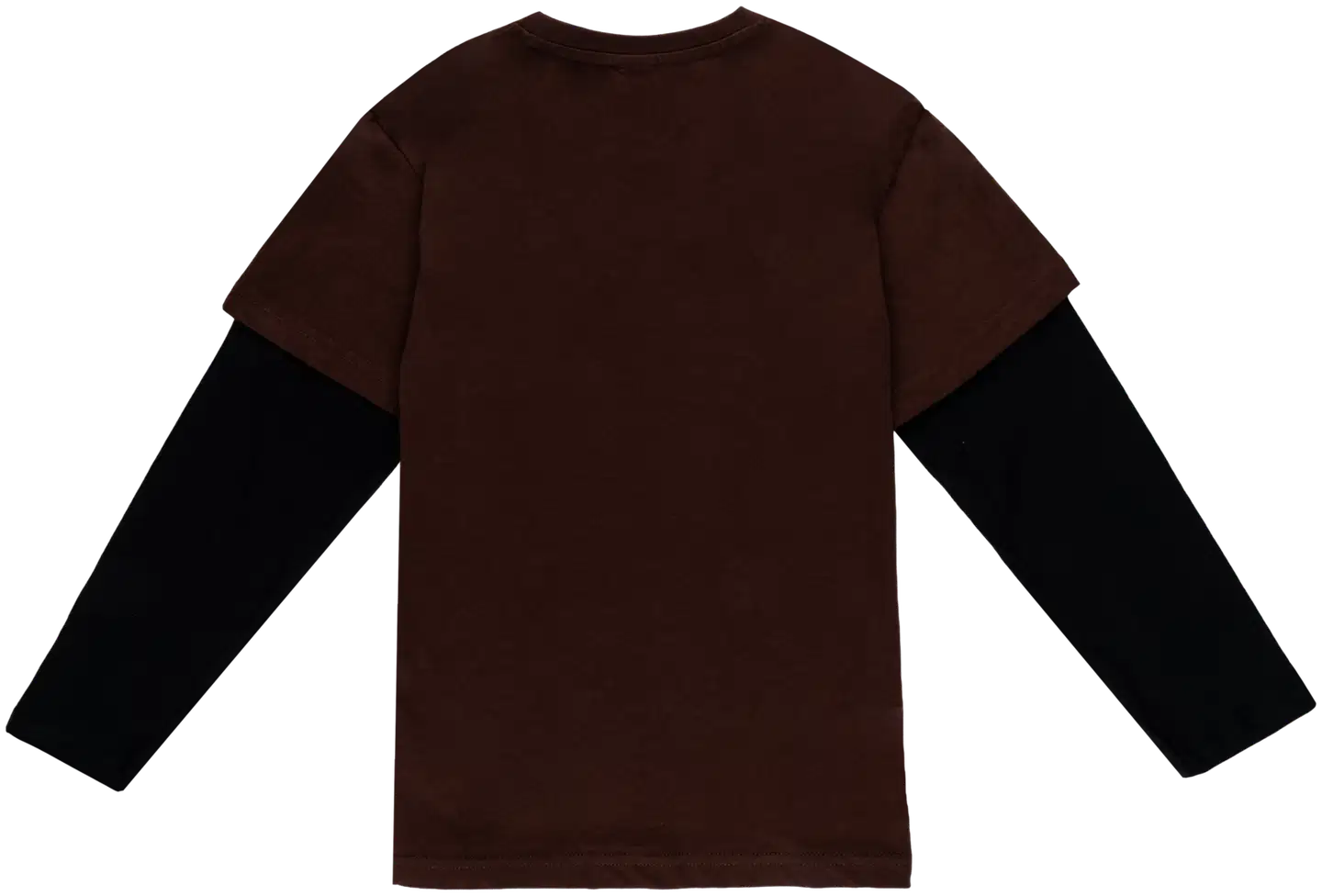 House lasten 2in1 trikoopaita 23PH292605 - Shaved chocolate - 2