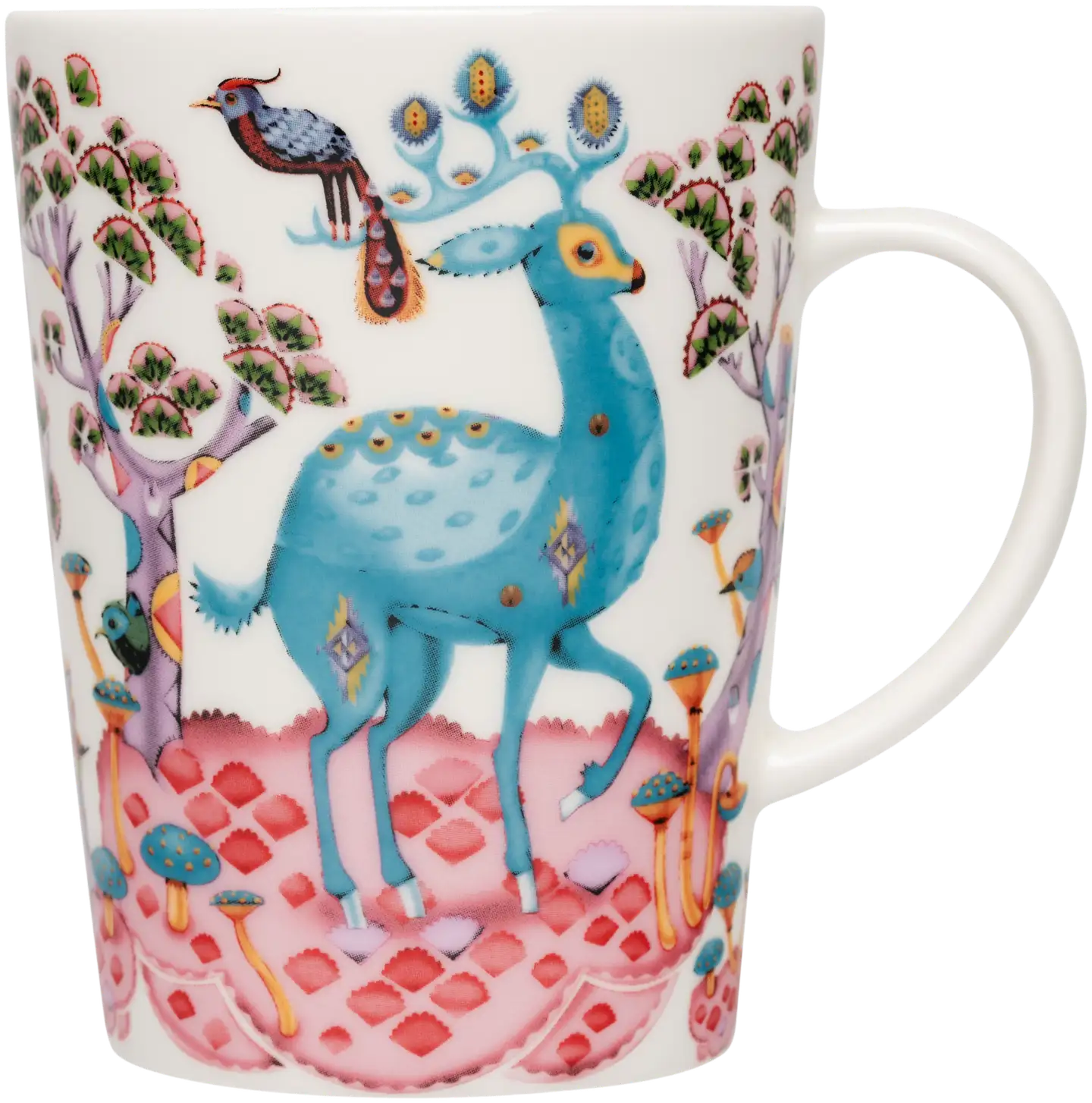 Iittala Satumetsä pinkki-taivaansininen 0,4L muki