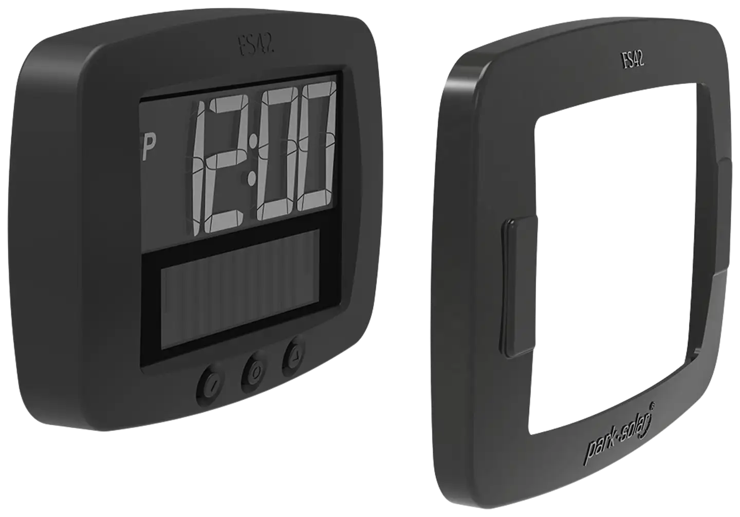 Park-Solar Digital pysäköinttikiekko aurinkokennolatauksella - 3