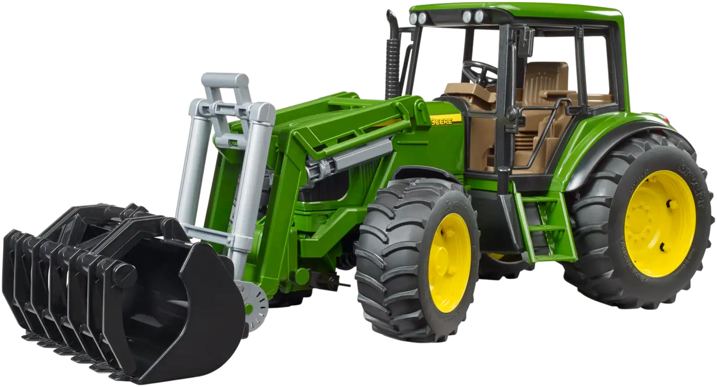 Bruder traktori John Deere 6920  etukuormaajalla - 1