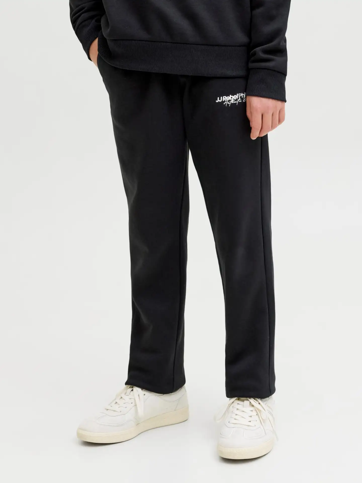 JJ REBEL JUNIOR lasten collegehousut - BLACK - 6