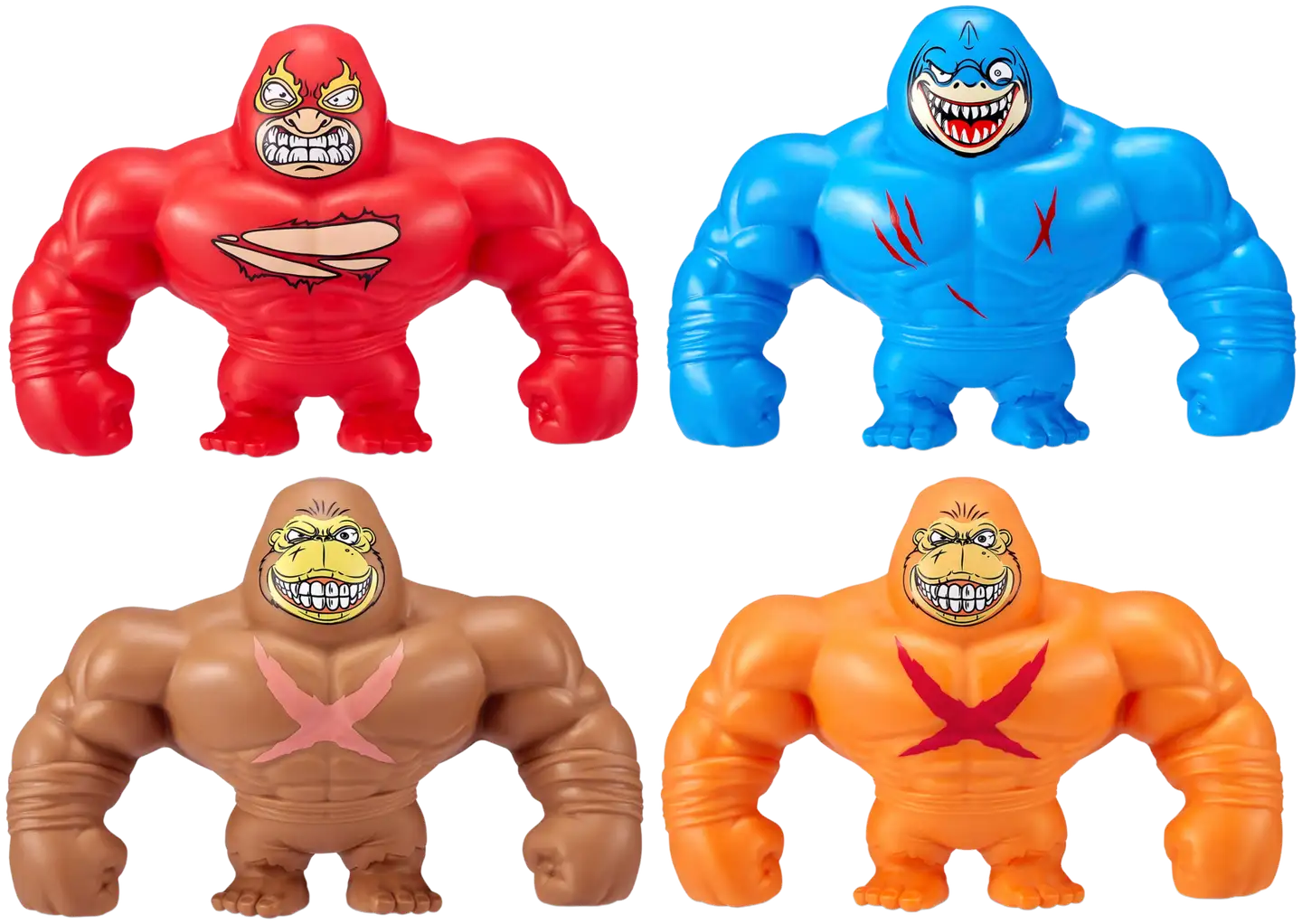 Smashers Splat Heroes Wrestler/Shark, erilaisia - 8