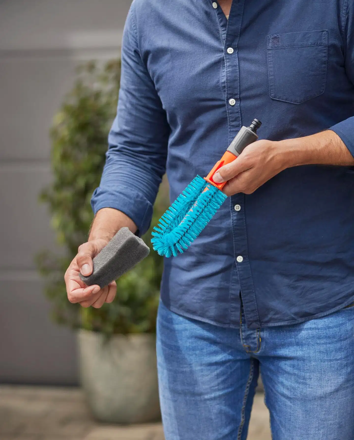 GARDENA Polkupyörän pesuharja Cleansystem - 6