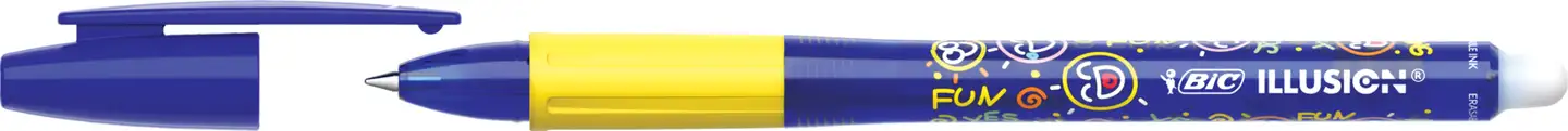 BIC Illusion pyyhittävä geelikynä sininen 1kpl - 2