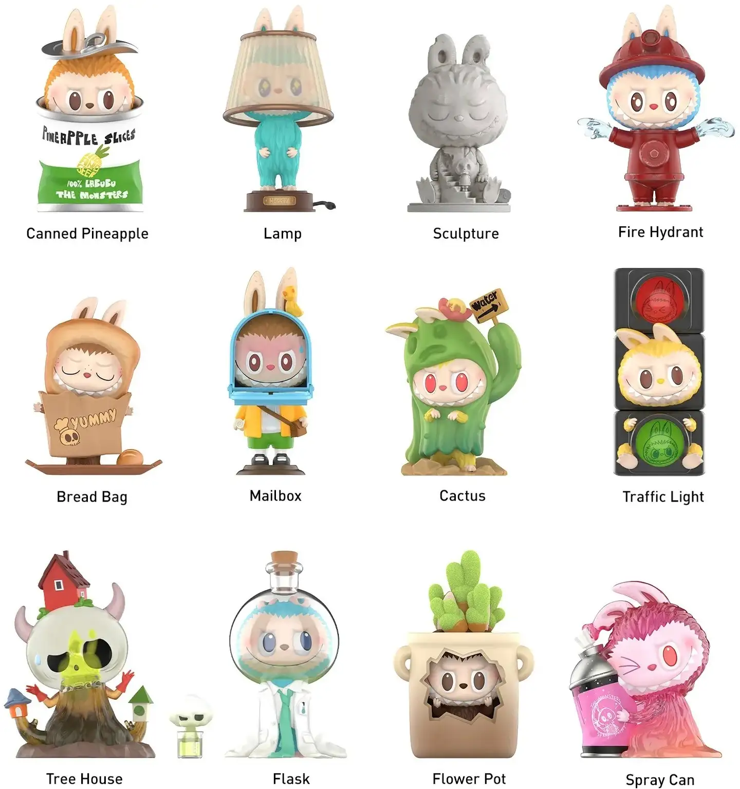 Popmart Labubu The Monsters Almost Hidden-mysteeriboksi - 2