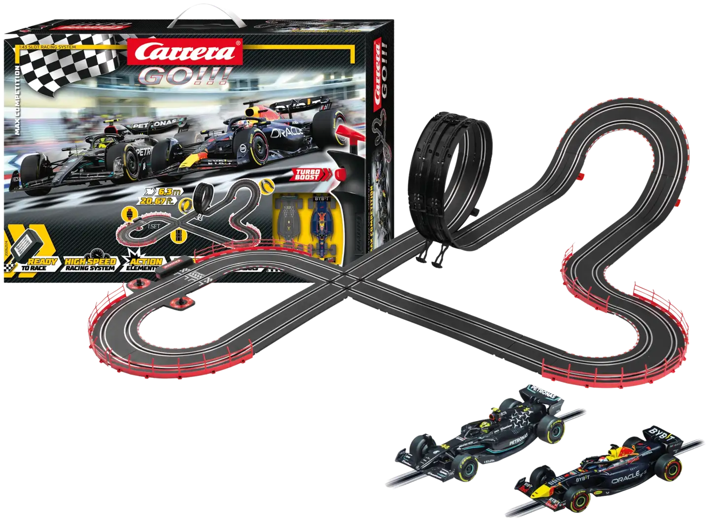 Carrera GO!!! autorata Max Competition - 1