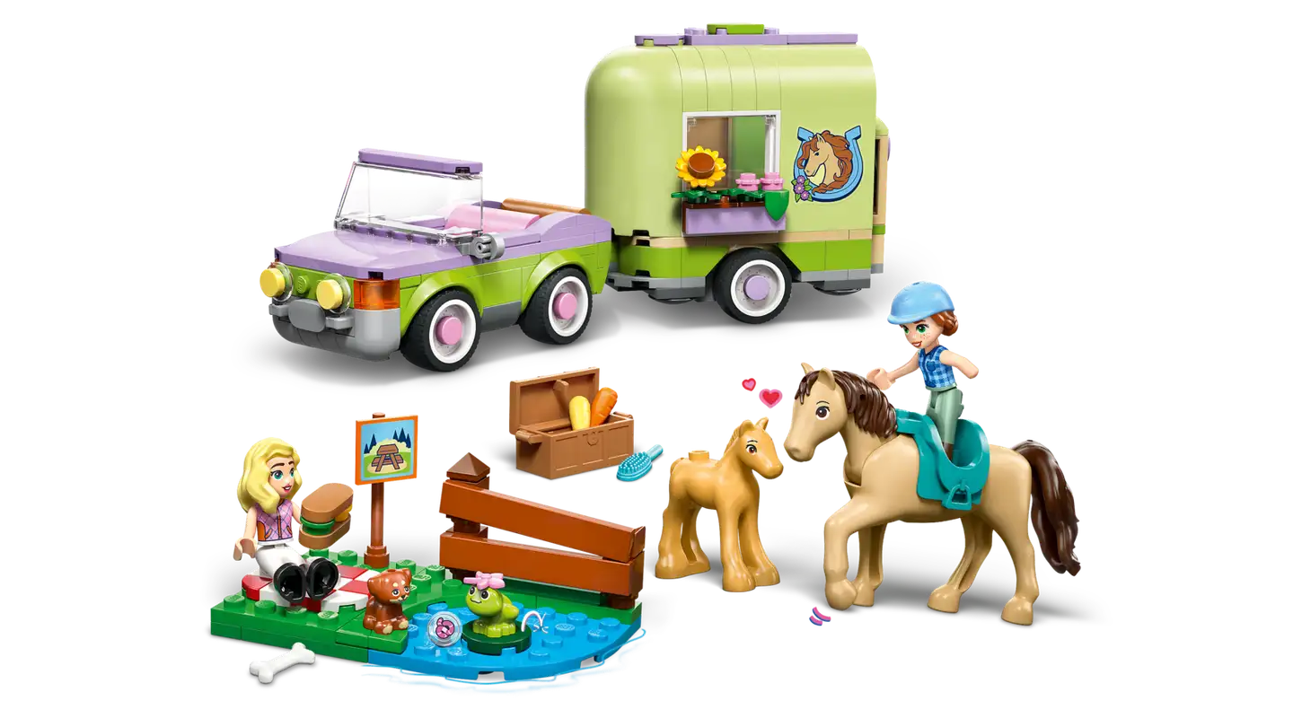 LEGO® LEGO Friends 42695 Hevosen ja varsan kuljetusvaunu - 10