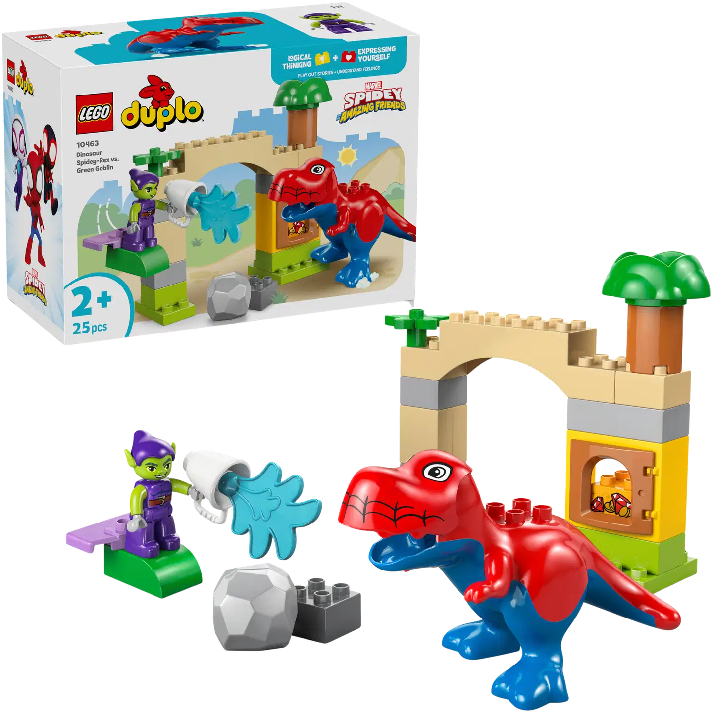 LEGO® DUPLO Disney TM 10463 Spidey-Rex-dinosaurus vs. Green Goblin - 1