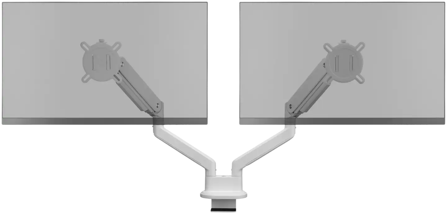 One For All DM4220 Monitorivarsi kahdelle monitorille, valkoinen - 7