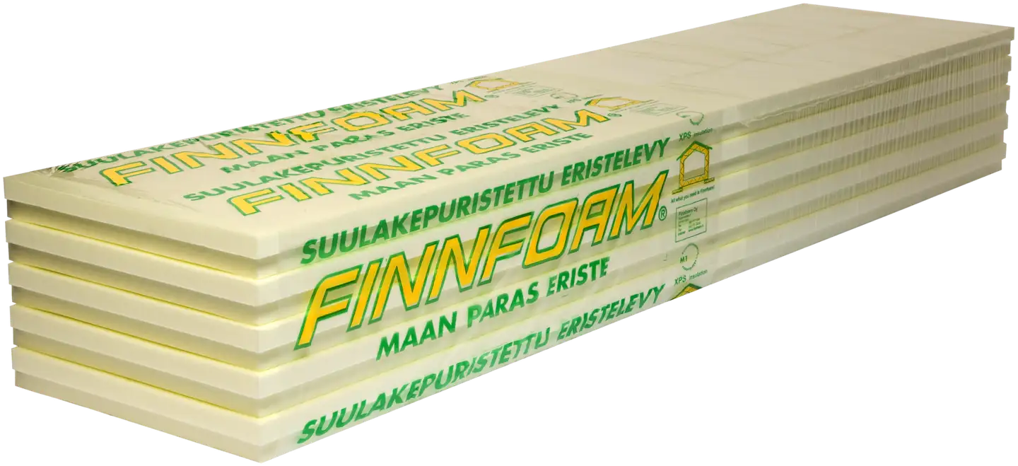 Finnfoam FL-300/100 eristyslevy puolipontattu 100x585x2485 1,45m2