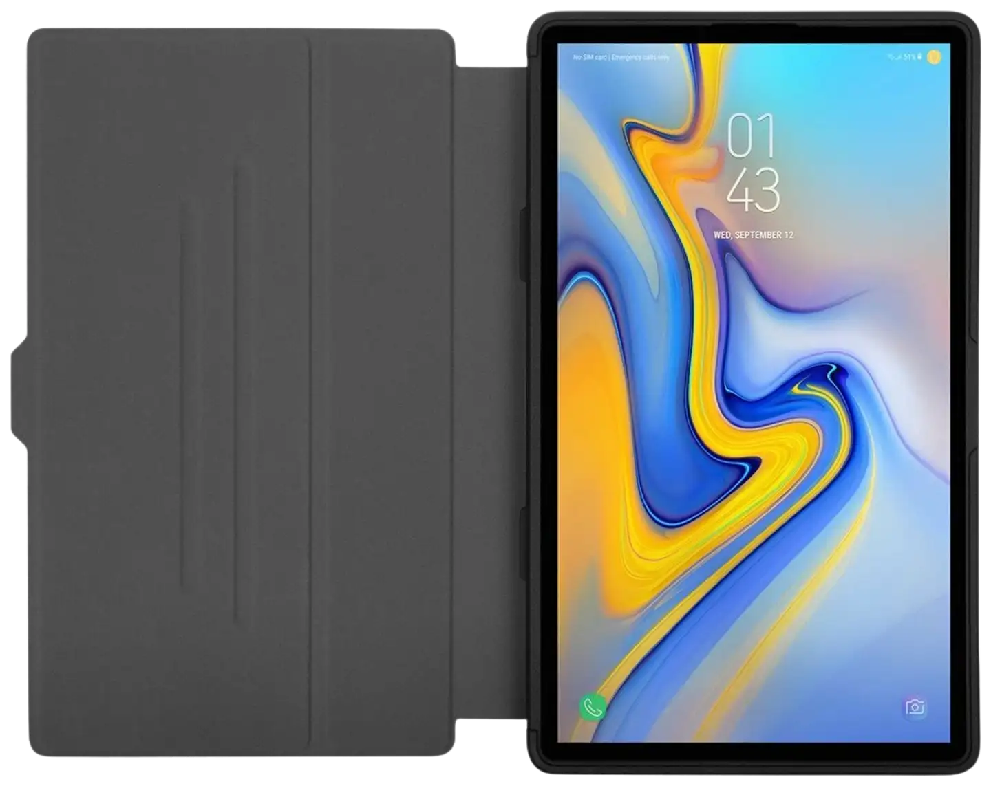 Targus Click-In suoja - Samsung Galaxy Tab A9 ja Tab A7 Lite 8.7 - 5