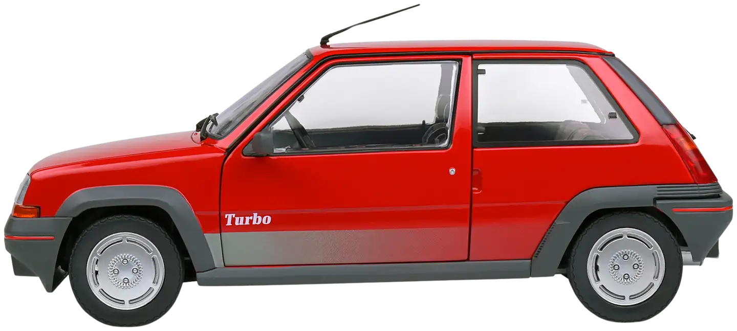 Solido 1:18 Renault 5 GT Turbo MK1 red, keräilyauto, pienoismalli - 9