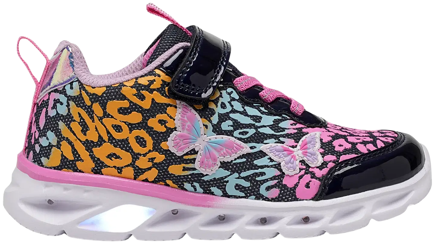 Zoey lasten vilkkulenkkarit Lindy 344630 - Black multicolored - 1
