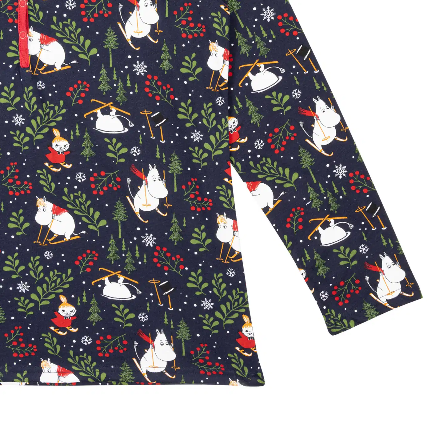 Muumi naisten pyjama Hiihtoretki 593716 - tummansininen - 6