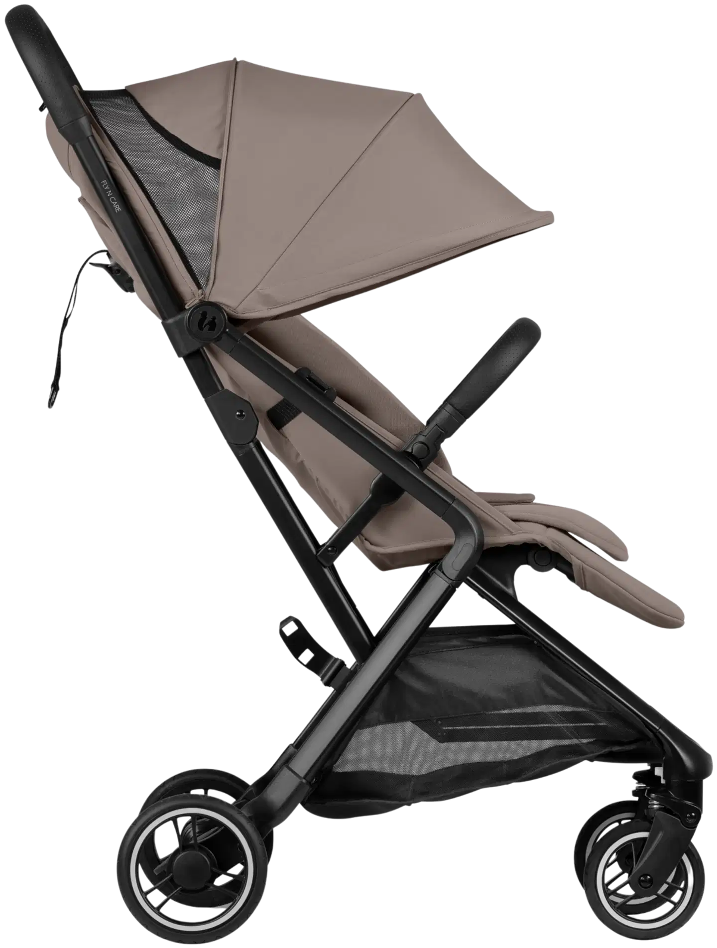 Hauck matkarattaat Fly N Care ruskea - 4