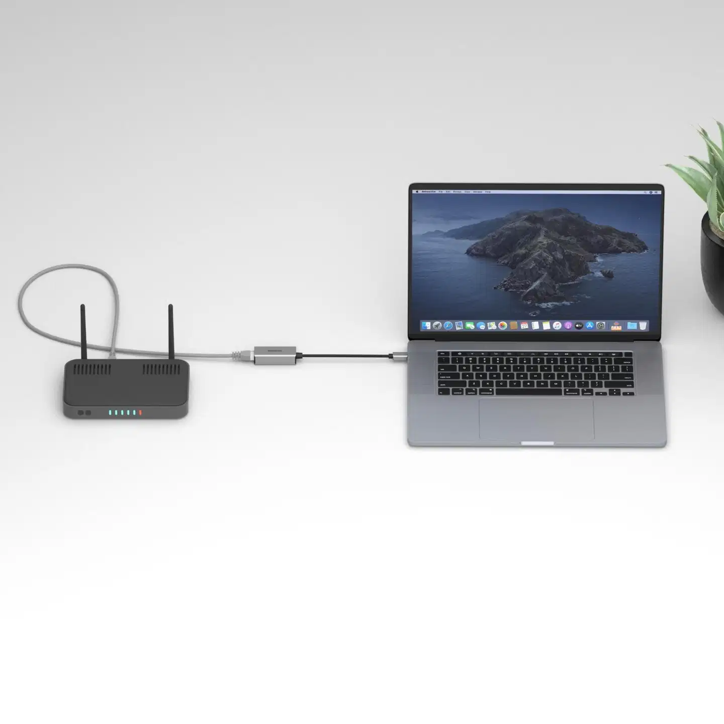 Marmitek Connect USB-C Ethernet -adapteri - 5
