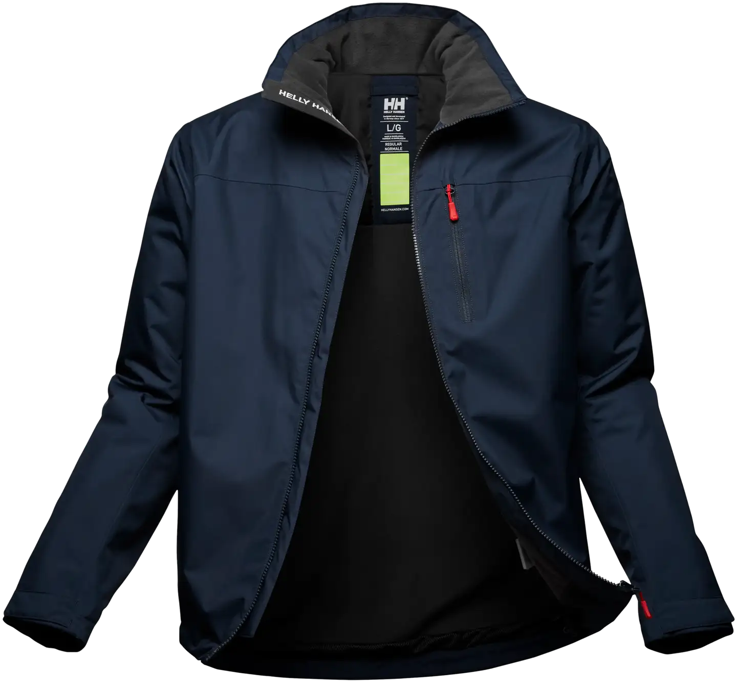 Helly Hansen miesten ulkoilutakki Crew Midlayer 2 34444 - Navy - 3