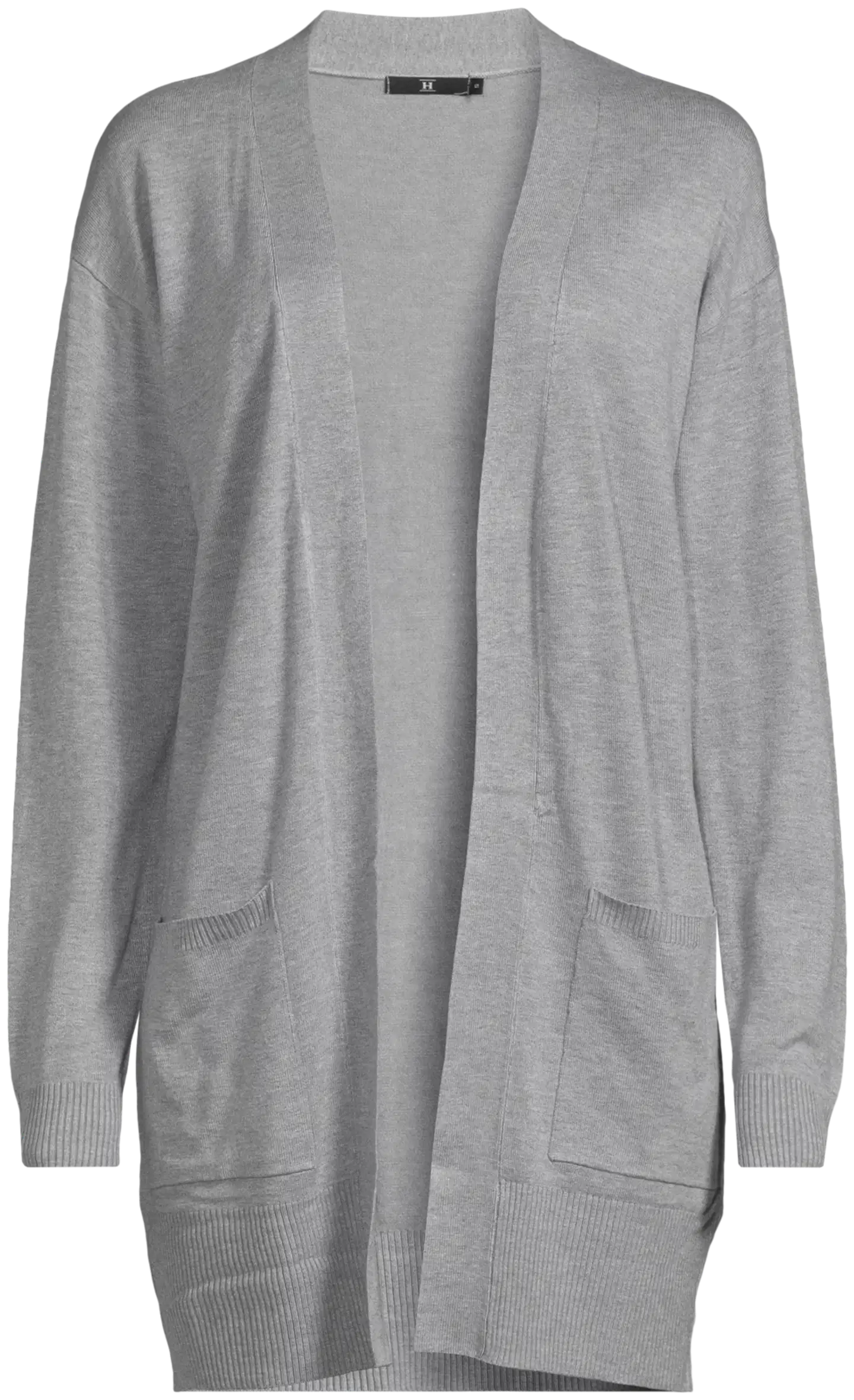 House naisten neuletakki Linda - Light Grey melange - 2