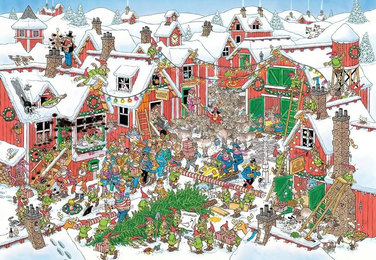 Palapeli JvH Santa's village 5000 - 3