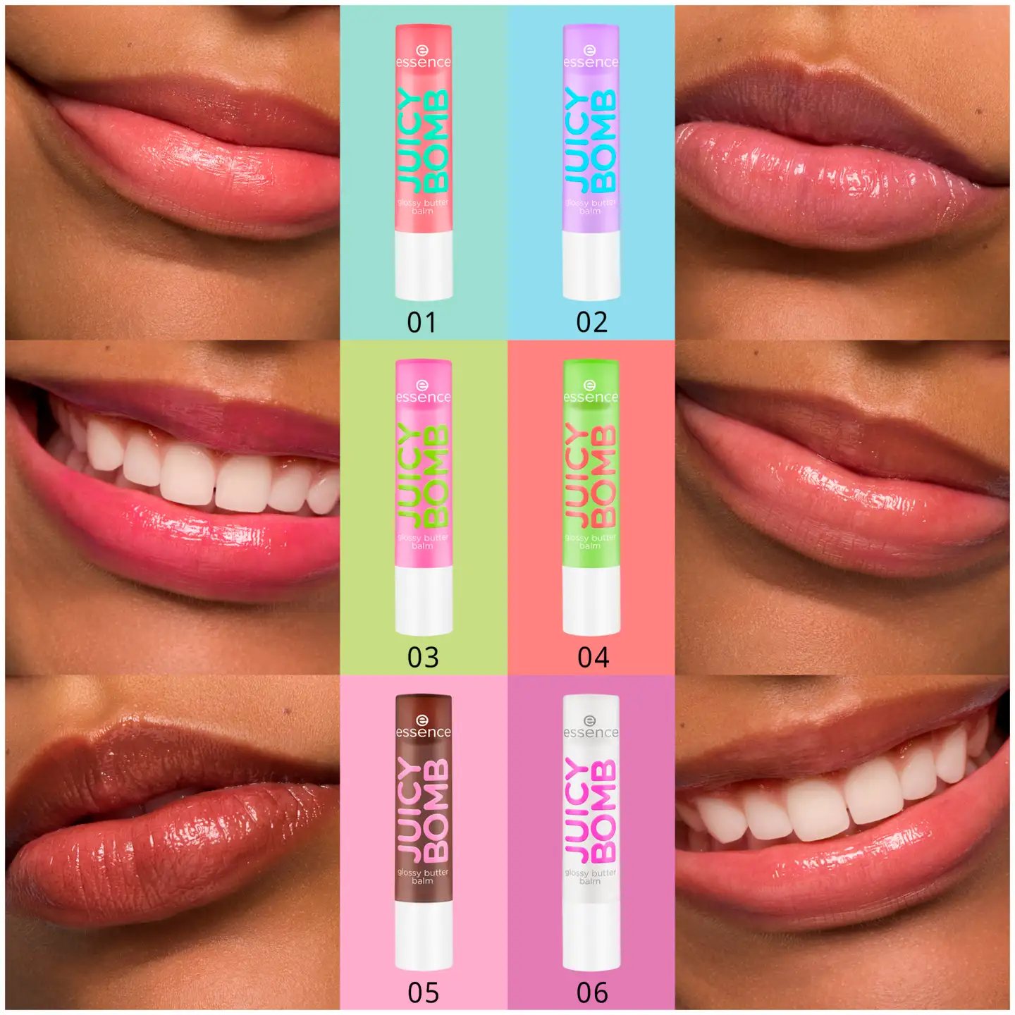 essence JUICY BOMB glossy butter balm 06 Wake Me Up Before You Coco 2.5 g - 3