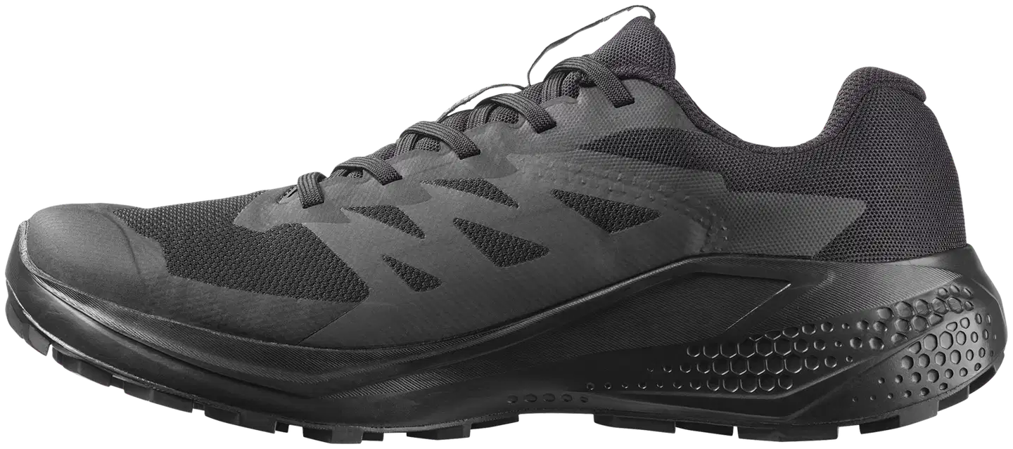 Salomon Alpha glide GTX W naisten juoksukenkä WP - Black/Asphalt/Black - 2