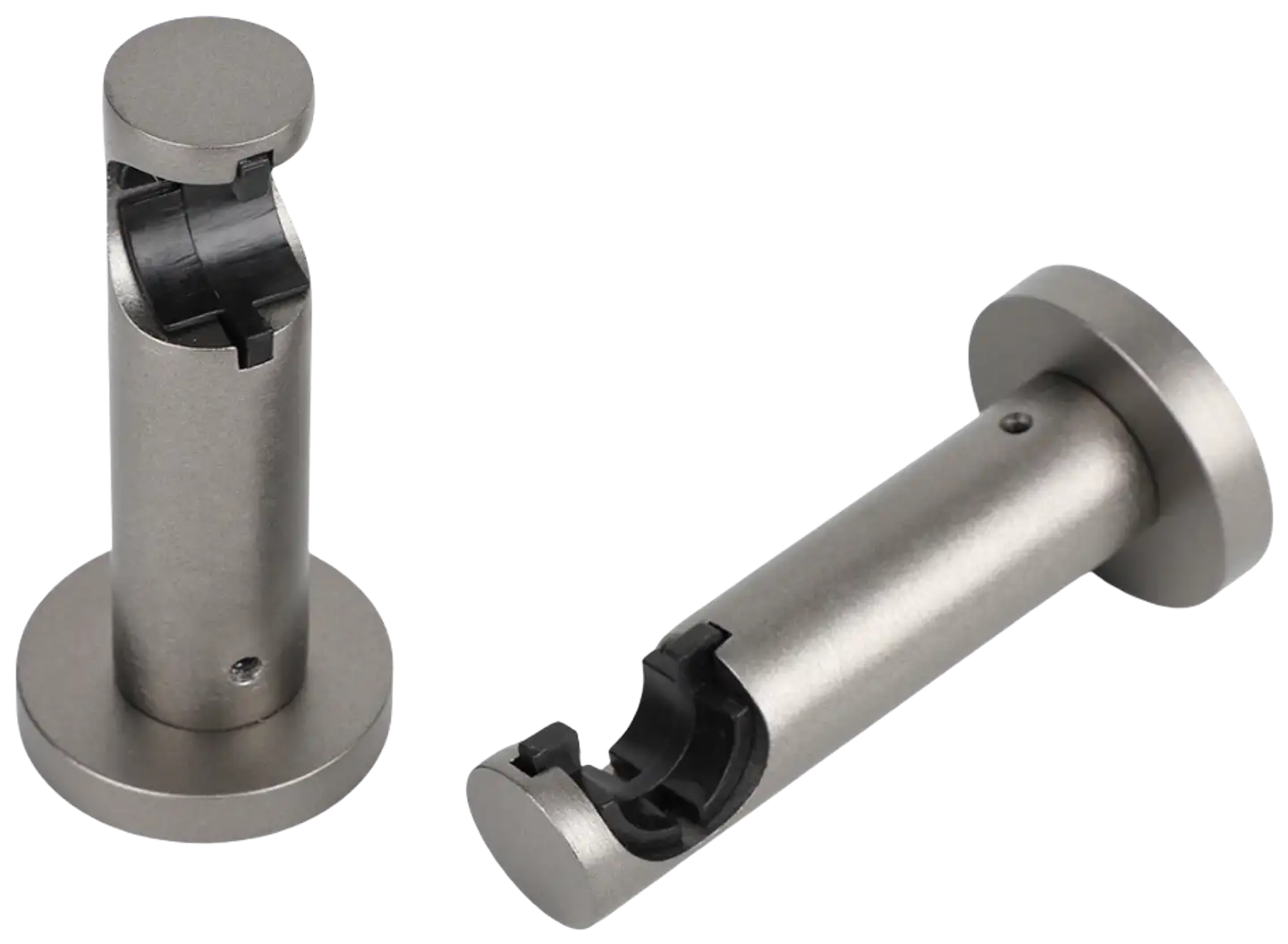 Ihanin verhotangon click-kannakkeet antrasiitti 28mm 2kpl/pss - 1