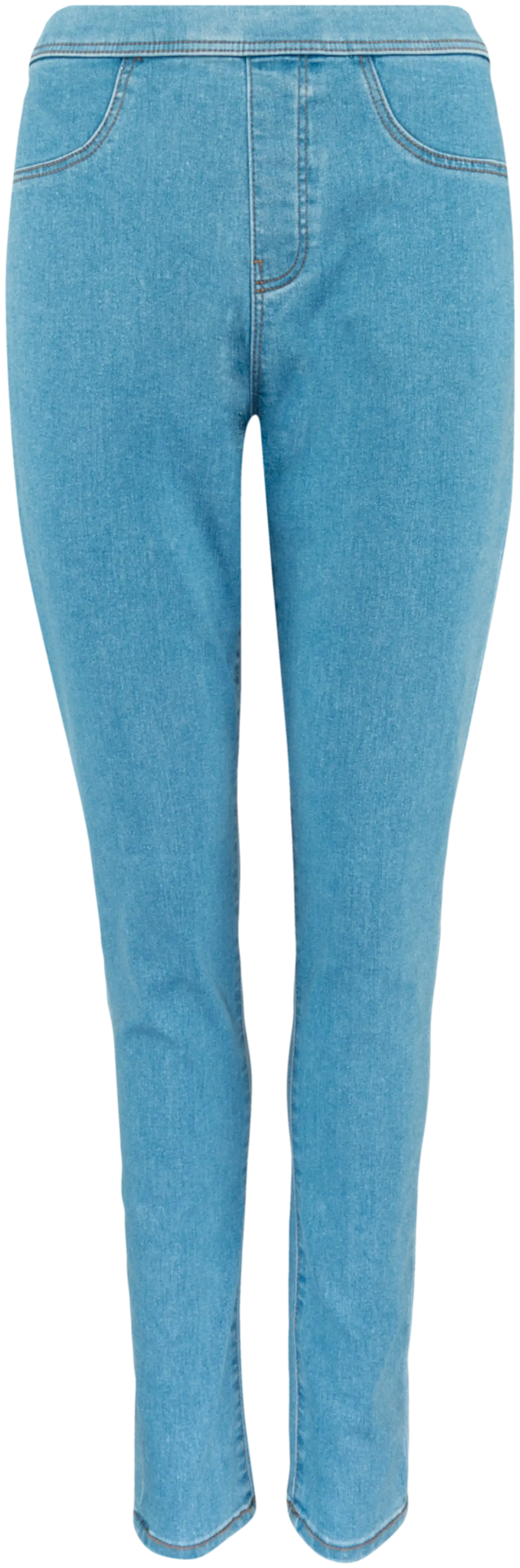 House naisten denimjeggingsit, skinny fit - Light Blue - 1