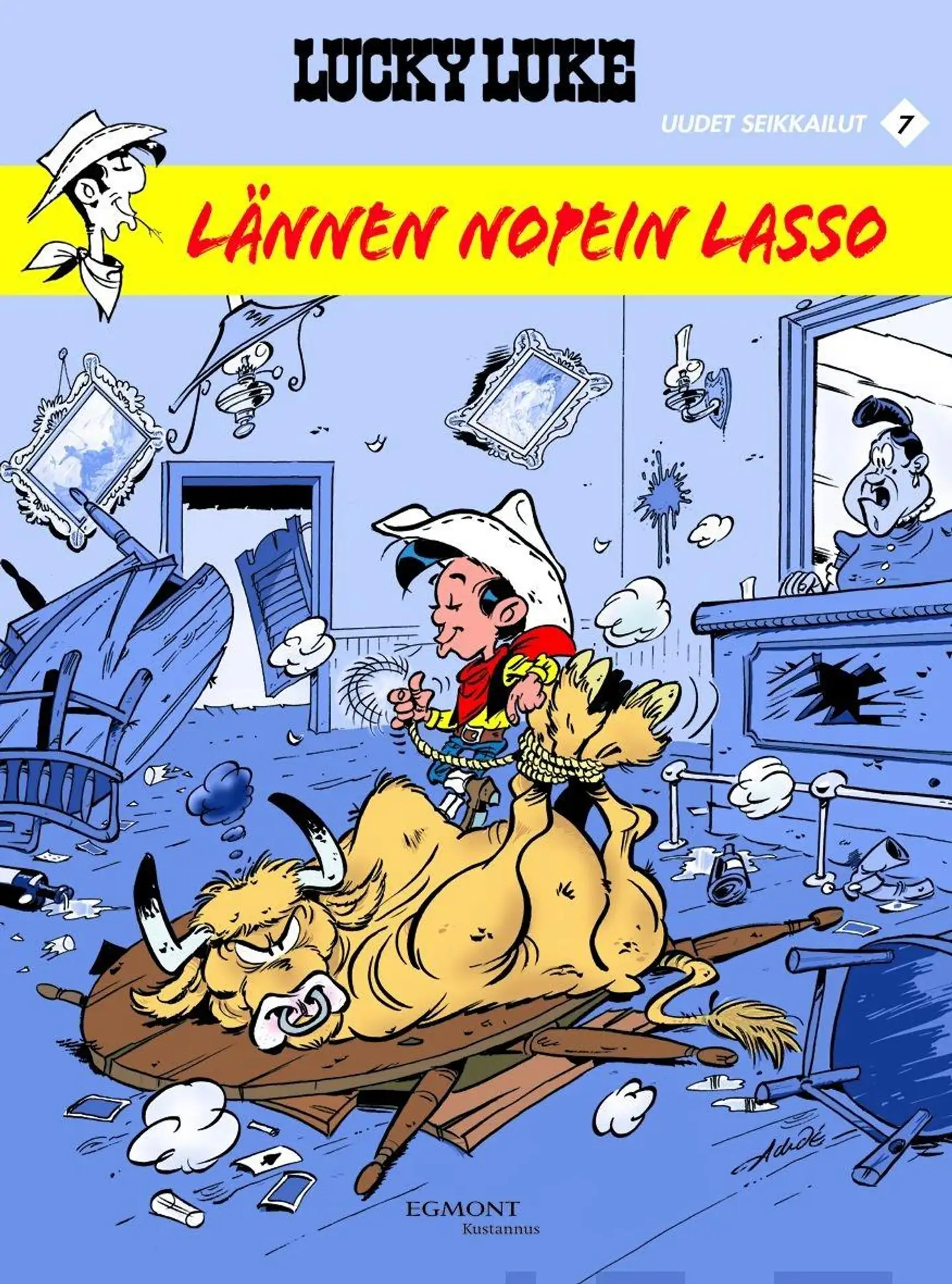 Achdé, Lucky Luke uudet seikkailut 7: Lännen nopein lasso