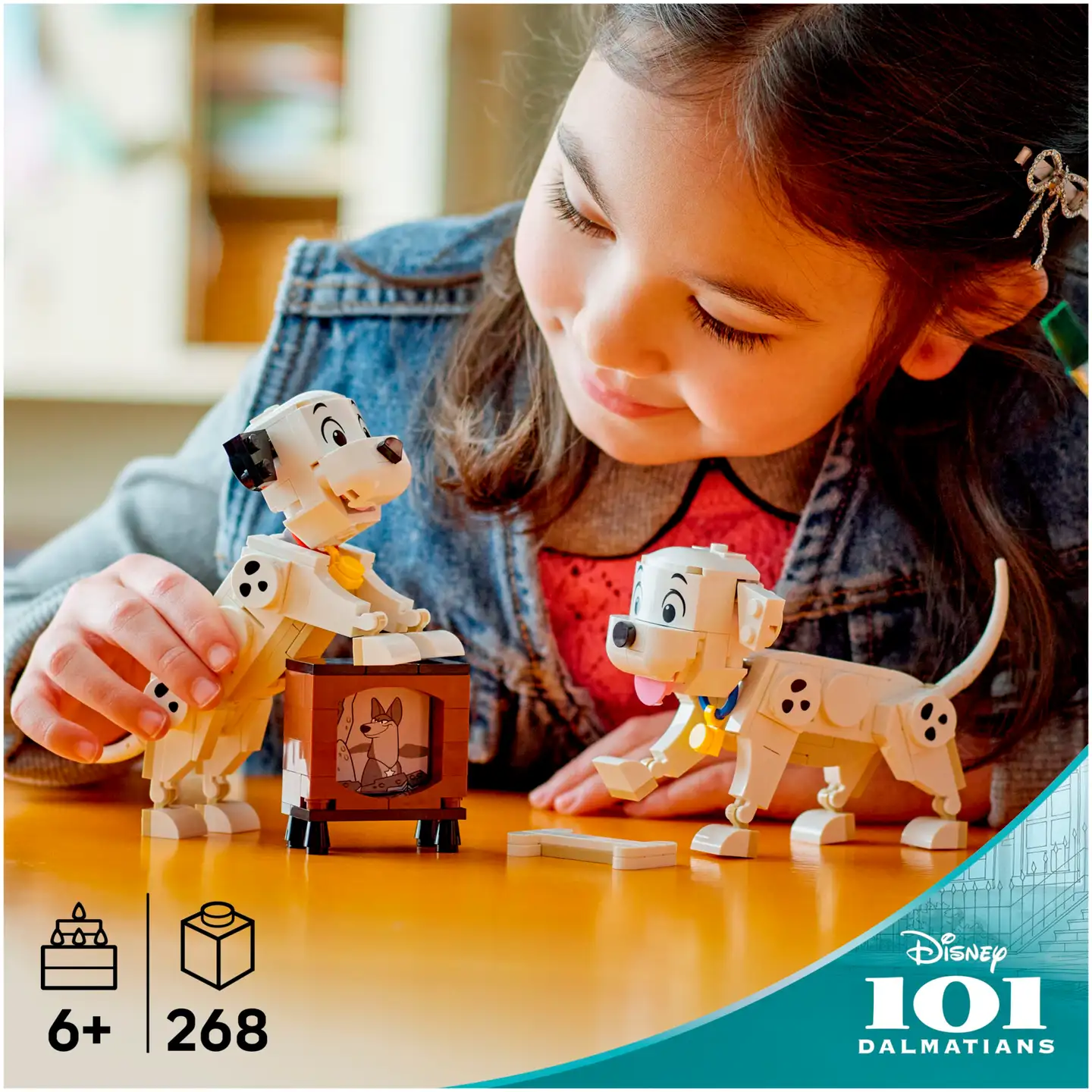 LEGO® Disney Classic 43271 101 dalmatialaista ‑koiranpennut: Laikku ja Pipsa - 9