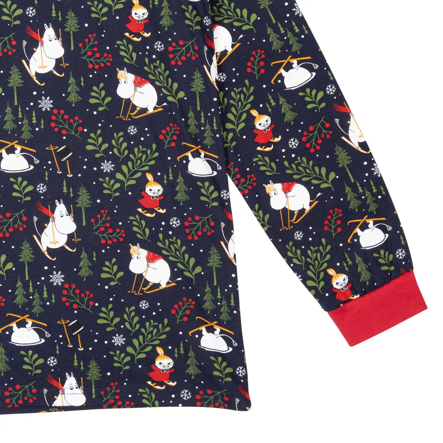 Muumi miesten pyjama Otso Hiihtoretki 593721 - tummansininen - 5