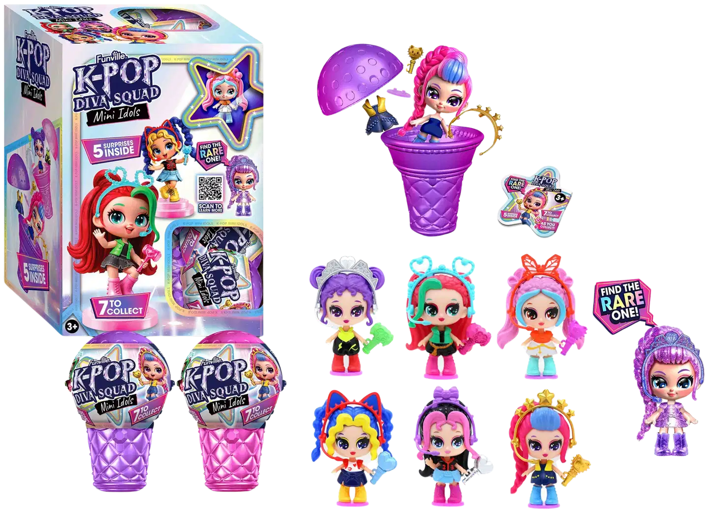K-Pop Mini Divas -nukke - 1