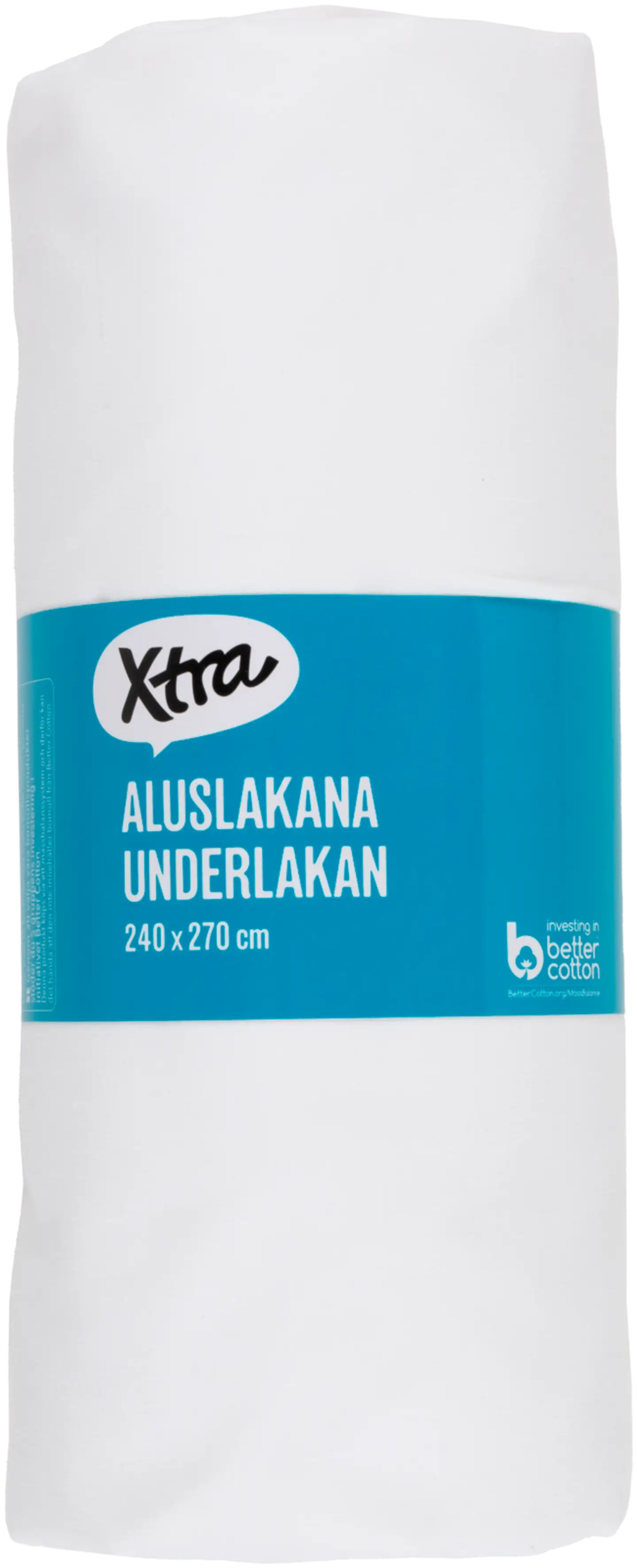 Xtra aluslakana Uni 240x270 cm, valkoinen