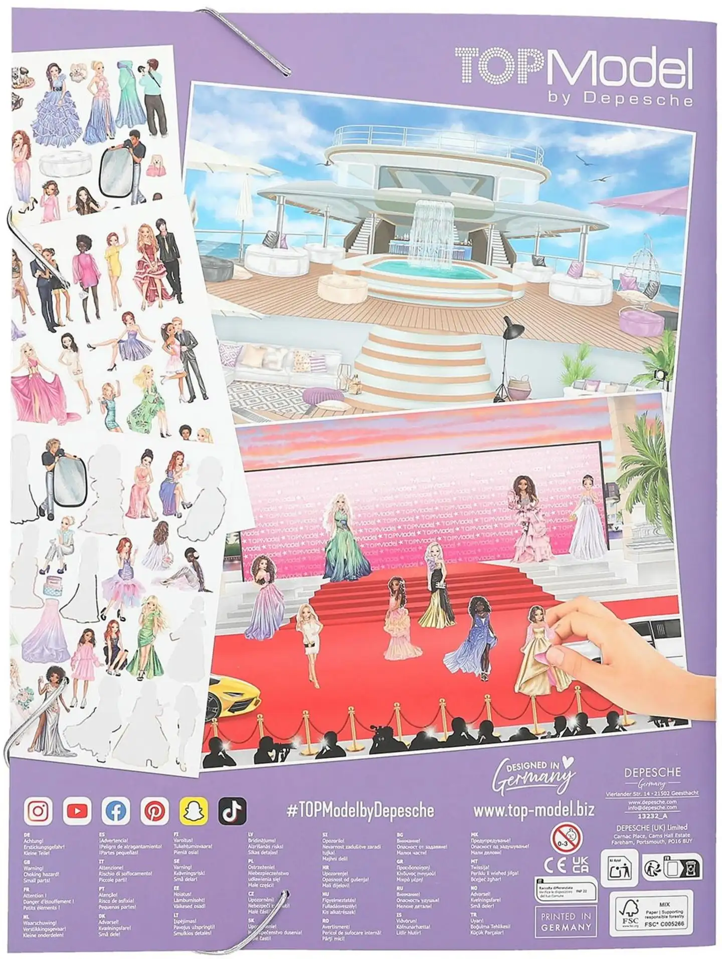 TOPModel Glamour Stickerworld - 5