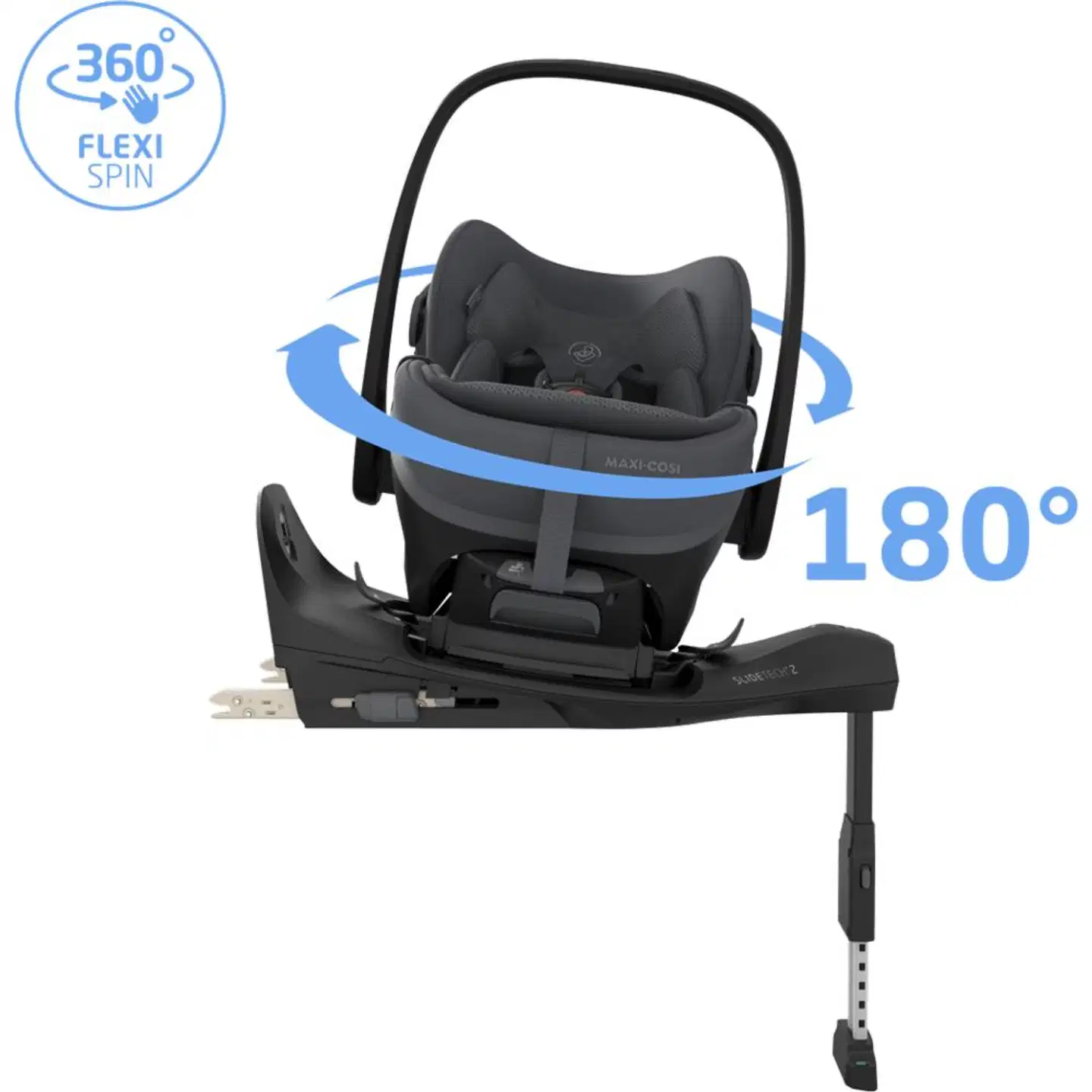 Maxi-Cosi turvakaukalo Pebble Slide Pro harmaa - 6