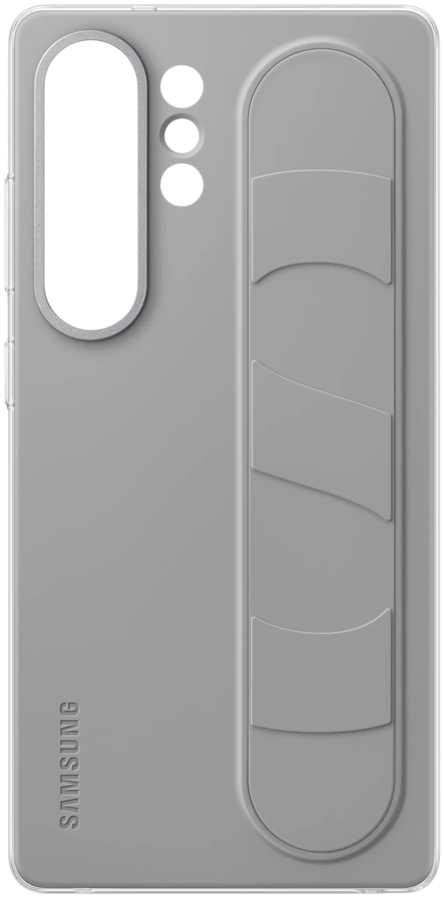 Samsung s25 suojakuori ultra standing grip case gray/mint - 5