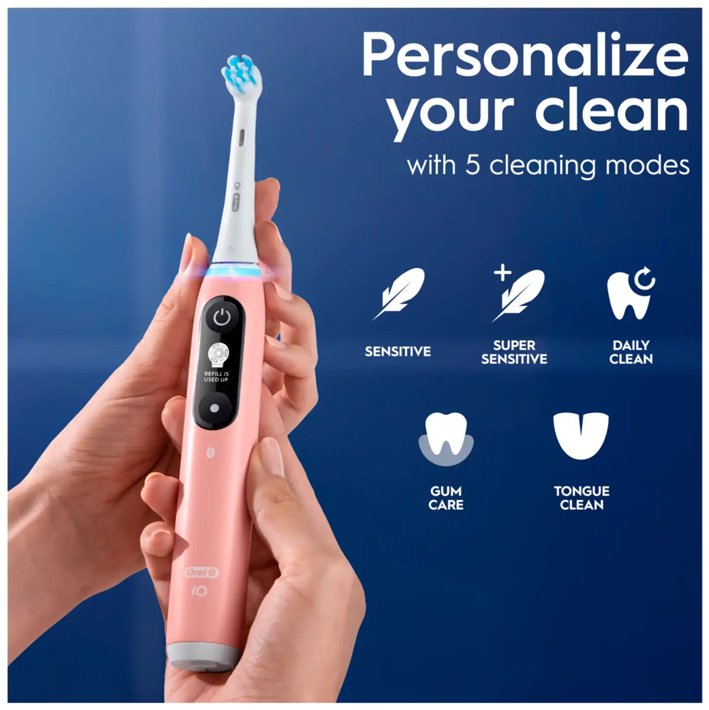 Oral-B Sähköhammasharja iO6 Pinkki + matkakotelo - 5