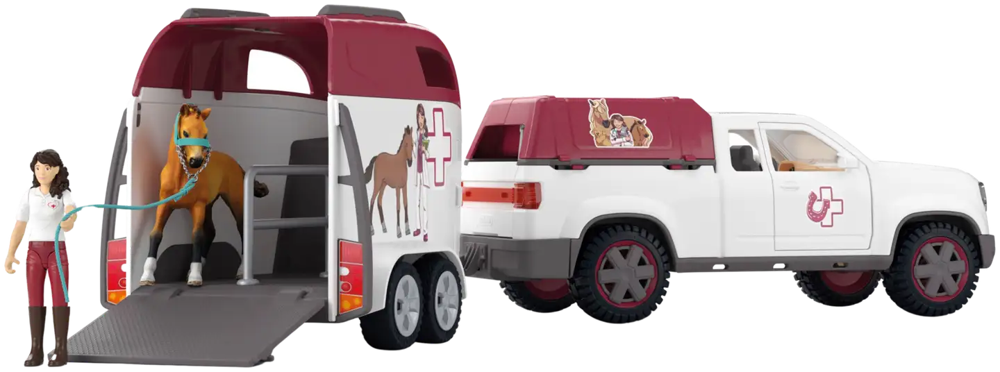 Schleich Liikkuva eläinlääkäri ja vaunu - 13