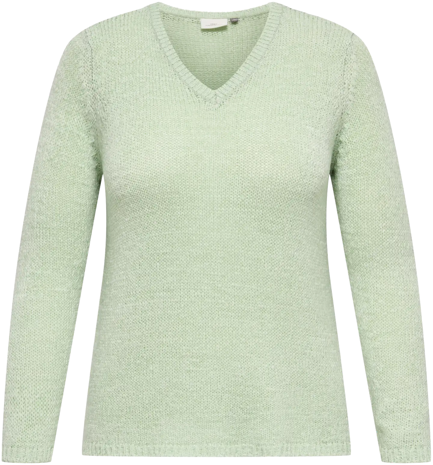 ONLY CARMAKOMA naisten neule Cargeena - Subtle Green - 1