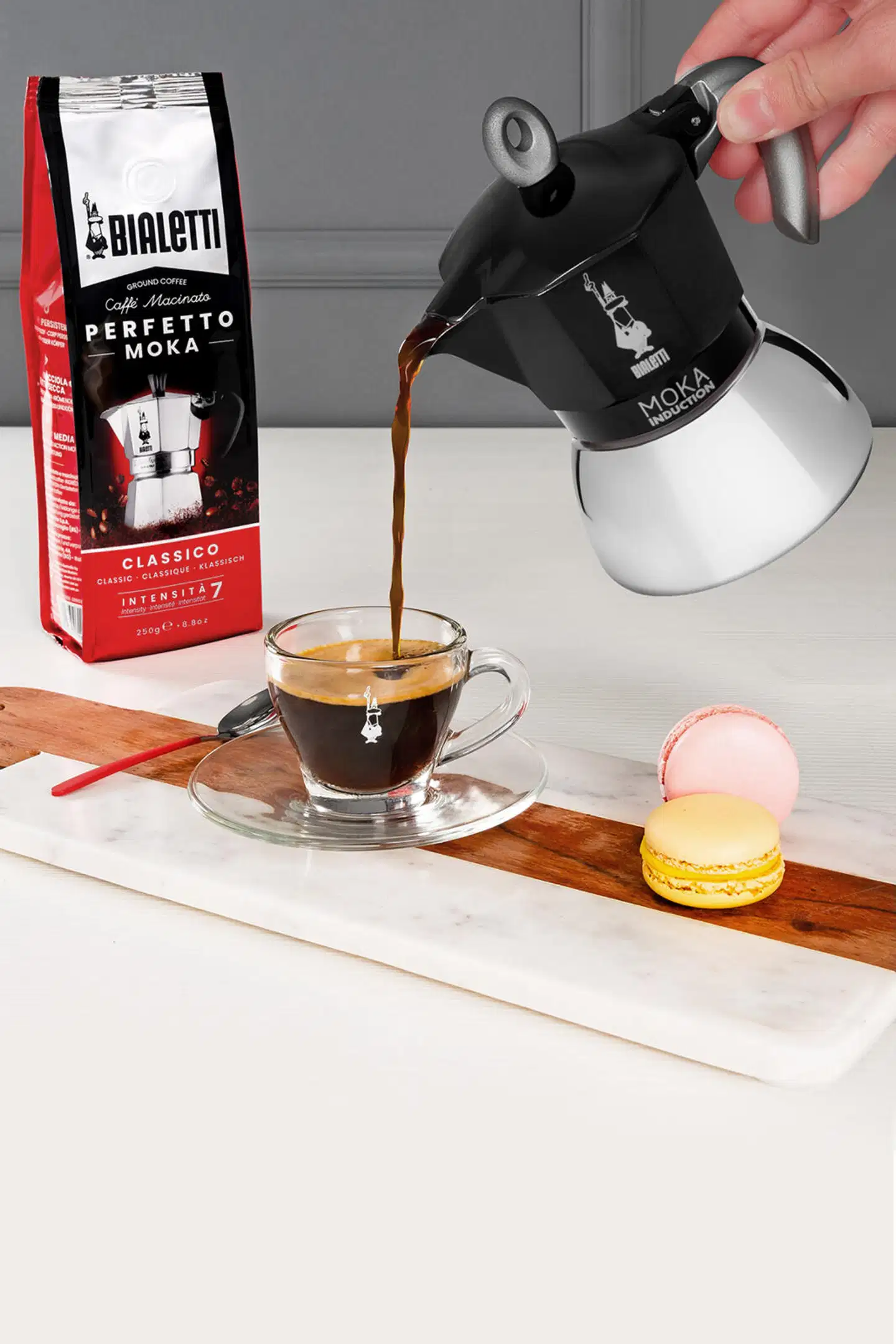 Bialetti Espressokeitin 6 k, Moka Induction Black - 3