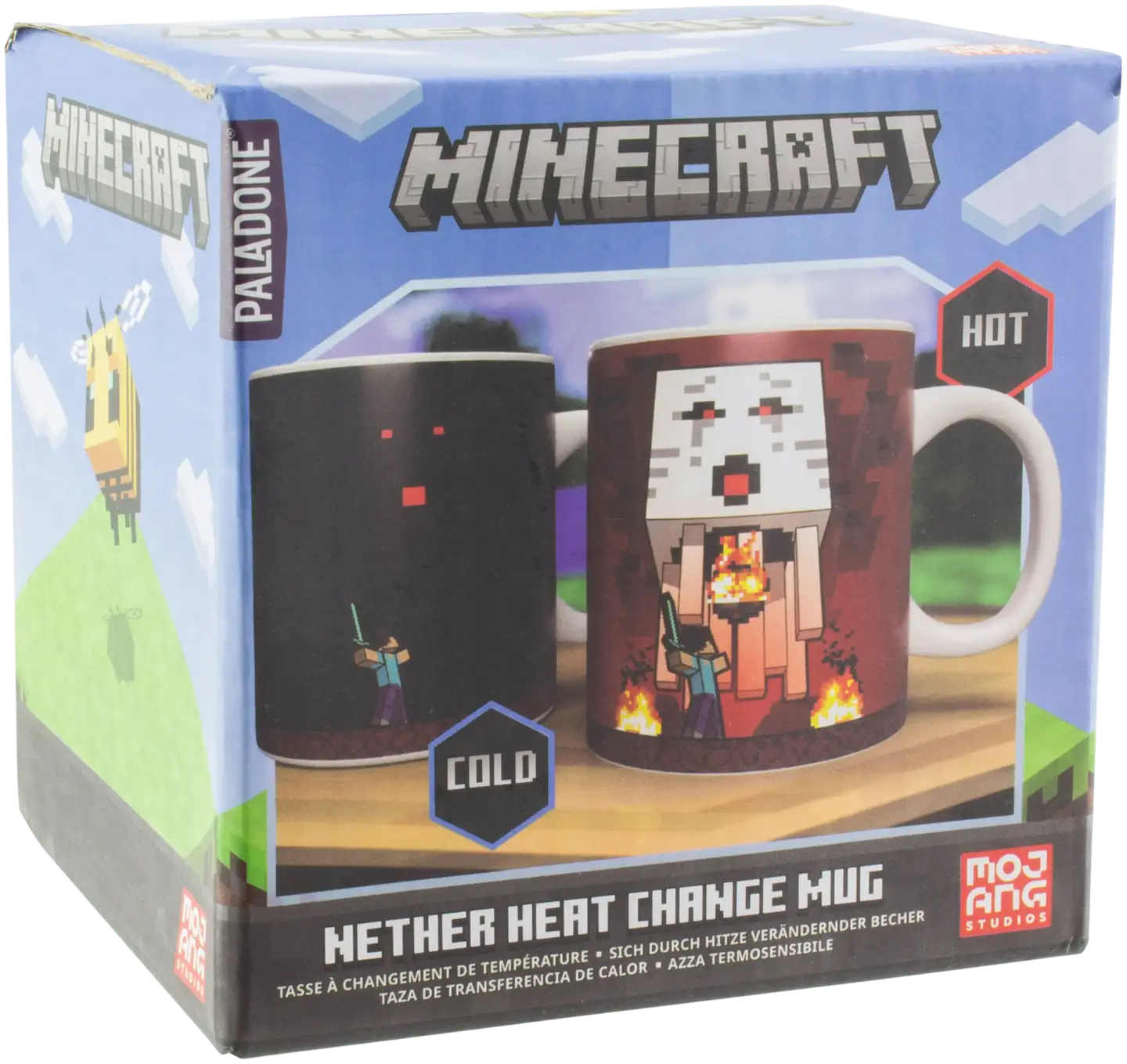 Paladone Muki Minecraft Nether väriä vaihtava - 5