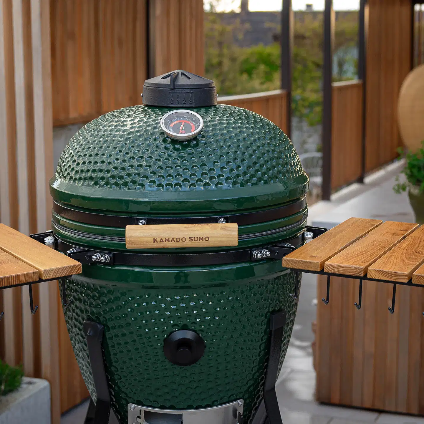 Kamado Sumo Classic Large 2.0 hiiligrilli  - vihreä - 21
